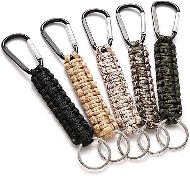 小物 DECI Carabiner Macrame Keychain ovy DECI -Carabiner Macrame Keychain- OVY